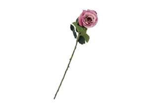 Искусственный цветок роза purple