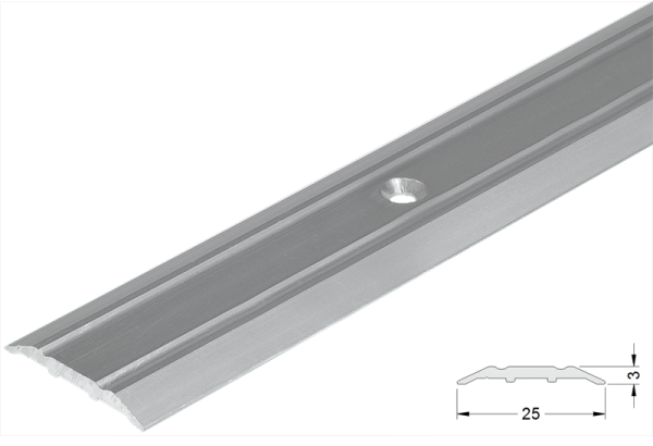 Pārejas profils alumīnija 25mm 270cm