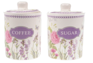 Чашки для кофе и сахара